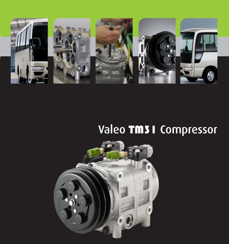 Compressor do Ar-condicionado de Ônibus Valeo TM 31